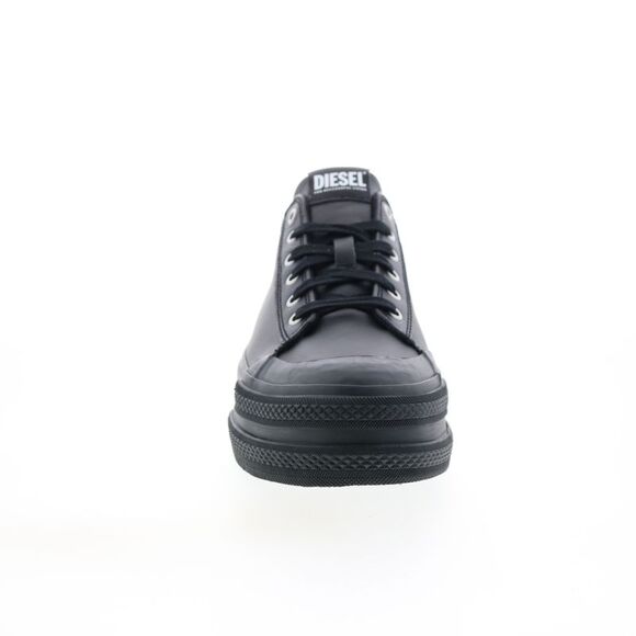 Diesel Mens S-Jomua LC Black Shoes (NWT) - Picture 3 of 7